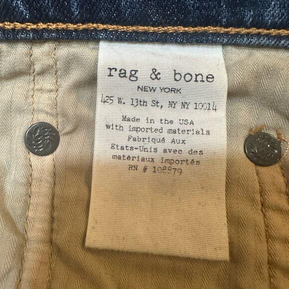 Men's Rag & Bone Standard Issue Slim Jeans sz 29 Slim Fit Men's Jeans Medium - Picture 8 of 8